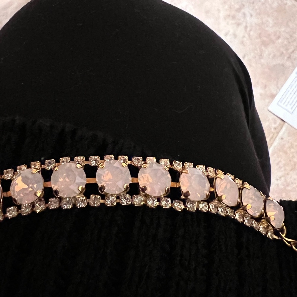 Shelly Russum Designs Pink Crystal bracelet